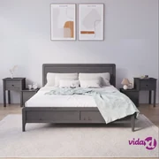 VidaXL Mensole da Letto a Parete 2 pz Miele Legno Massello di Pino