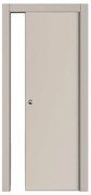 Porta interna scorrevole Leda in legno colore beige, L 80 x H 210 cm, apertura reversibile