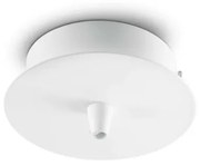 Rosone rosone standard 1 luce bianco