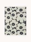 Coperta reversibile con frange Unikko