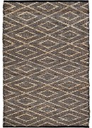 Tappeto Juta J232B in Fibre Naturali – Tessuto a Mano in Juta e Cotone