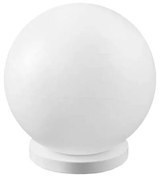 Ideal Lux - Lampada da tavolo CARTA 1xE27/25W/230V diametro 30 cm bianco