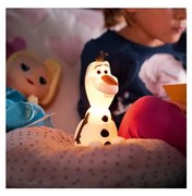 Philips 71768/08/16 - Lampada LED per bambini DISNEY FROZEN OLAF LED/0,3 W/2xAAA Pupazzo di neve