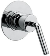 Rubinetto per doccia getto laminare cristallino Verbano cromo lucido