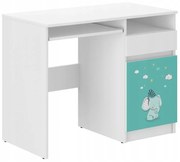 Scrivania per bambini con un adorabile elefante 76x50x96 cm