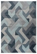 Tappeto blu/grigio 200x290 cm Aurora - Flair Rugs