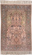 Hereke Tappeto orientale 100x60 Rosa (Cina) Annodato A Mano