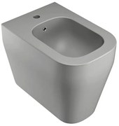 Bidet filomuro tutto evo OLYMPIA CERAMICA grigio opaco