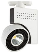 Faretto Led da binario Owl 23W bianco orientabile monofase Bianco neutro 4000K Aigostar