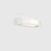 Applique Moderna Esterno Aster Alluminio Bianco 1 Luce E27