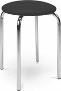 Sedia sgabello Chico nero V04