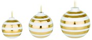 Palline di Natale in porcellana in set da 3 pezzi Omaggio - Kähler Design