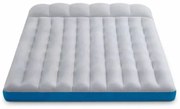 Materasso matrimoniale gonfiabile Intex camping' colore grigio chiaro, 127x193x24 cm - cod. 67999