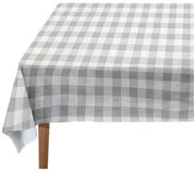 Tovaglia Grigio Vichy, 140 x 200 cm - Really Nice Things