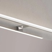 Applique LED bagno moderno 10062-CR grigio IP44, luce bianco naturale 600 lumen,