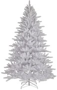 Albero di Natale artificiale innevato Finland Bianco H 210 cm x Ø 139 cm