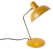 Lampada da tavolo retrò giallo bronzo - MILOU