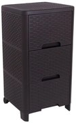 Cassettiera da bagno SENSEA cottage marrone