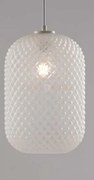 Lampadario a sospensione ashford ovale bianca 1 luce attacco e27 15...