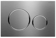 Geberit placca di comando Sigma 20 doppio tasto acciaio inox satinato