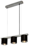 Briloner - Lampadario a sospensione con filo LURI 3xE14/25W/230V albero di caucciù