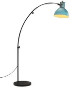 Lampada Da Terra 25 W Blu Anticato 150 Cm E27 /