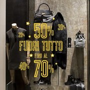 Fuori tutto glow | Vetrofania