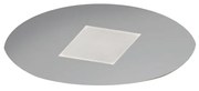 Plafoniera Contemporanea Pixart Metallo Grigio Perla Led 36W