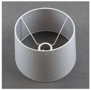 Paralume di ricambio universale LORENZO E27 16x26 cm grigio
