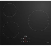 Beko - Piano cottura in vetroceramica 3 fuochi - 60 cm - HIC63400