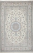 Nain Tappeto persiano 200 x 310 Beige (Iran) Annodato A Mano
