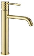Rubinetto da lavabo Rea Lungo Diamond Gold High