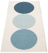 Tappeto da interno/esterno blu/color crema 70x140 cm Otto Sky – Pappelina