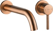 Rubinetto da incasso Rea Lungo Copper Brush + BOX