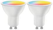 Set da 2 lampadine LED RGBW dimmerabili MESH Smart GU10/6,5W/230V 2700-6500K - Aigostar