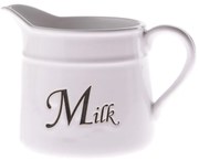 Lattiera in ceramica bianca, 460 ml - Dakls