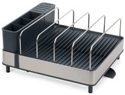 Scolapiatti in metallo blu-argento Extend - Joseph Joseph