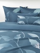 Copripiumino in raso di cotone con stampa floreale Marino