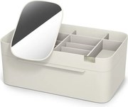 Organizer da bagno beige in plastica per cosmetici Viva – Joseph Joseph