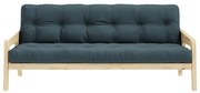 Divano letto blu 204 cm Grab - Karup Design