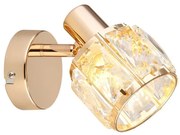 Faretto da parete DUBAI 1xE14/40W/230V Oro rosa