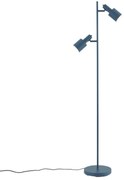 Lampada da terra moderna blu a 2 luci - Stijn