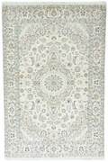 Nain Tappeto 160x240 Beige (Iran) Annodato A Mano
