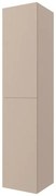 Colonna bagno sospesa 160 cm Melody cappuccino opaco con ante reversibili