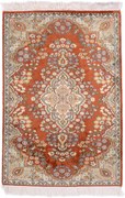 Cashmere Silk Tappeto 60x90 (Indian) Annodato A Mano