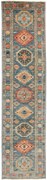 Kazak Tappeto orientale 310 x 80 Grigio (Pakistan) Annodato A Mano