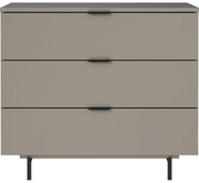 Cassettiera per bambini grigia 105x92x54 cm Tomino – Germania