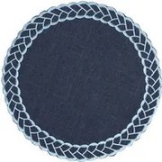 Tovaglietta tonda 38 cm bordata