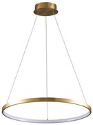 Lampadario LED a sospensione con filo LEA LED/20W/230V 4000K diametro 50 cm oro