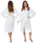 Accappatoio Queen White Collar L